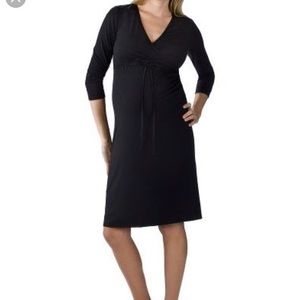 Liz Lange Black Maternity Dress